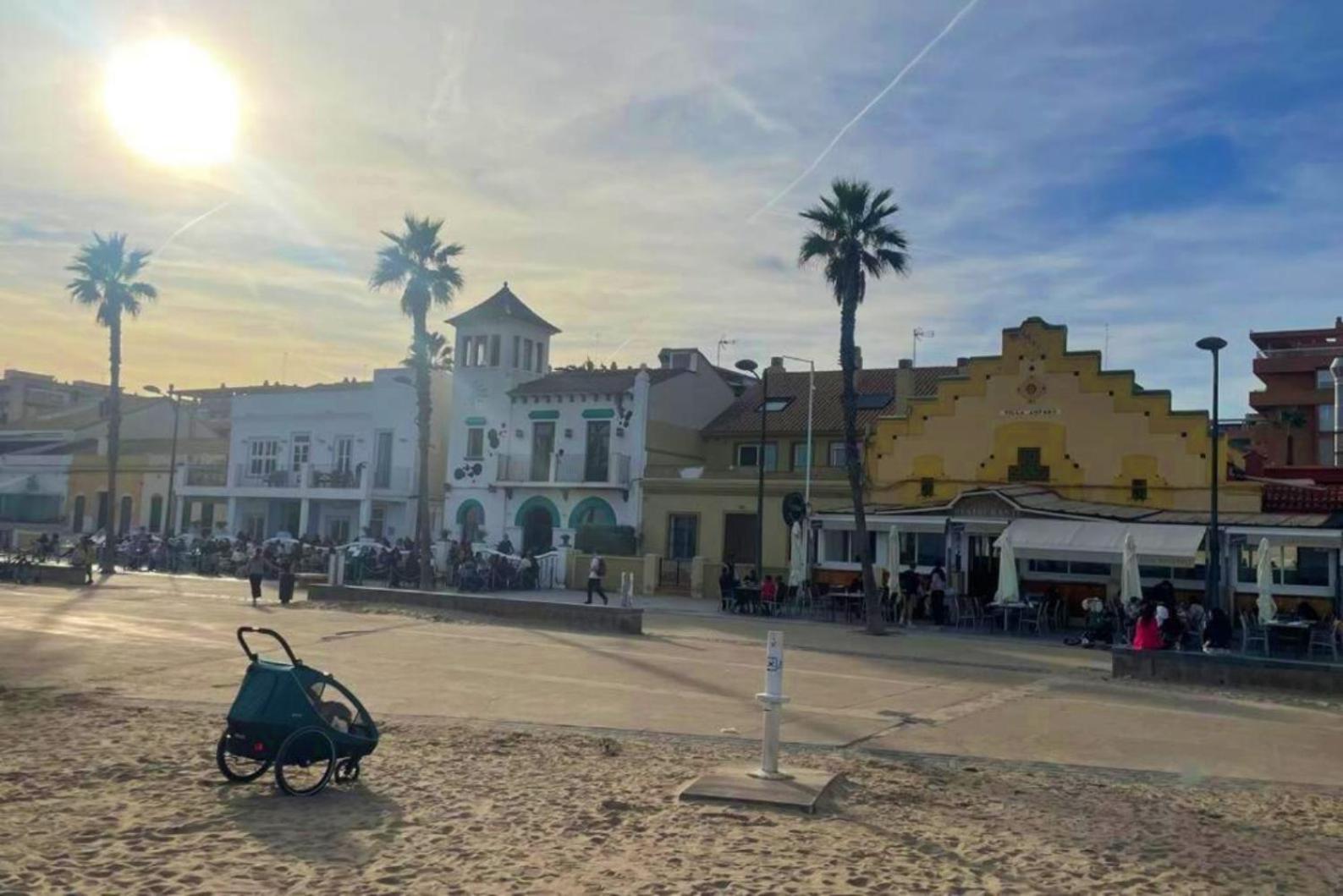 Apto. Luminoso Con Vistas En Playa De La Patacona Valencia Buitenkant foto